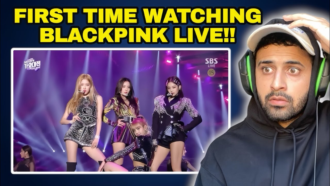 K-POP NOOB FIRST TIME WATCHING BLACKPINK LIVE! 