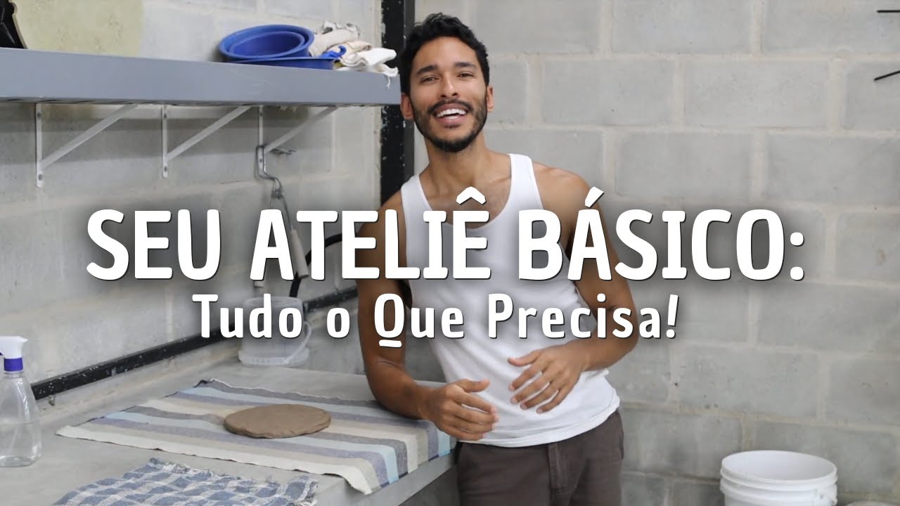 Como Montar Seu Ateliê Básico de Cerâmica: Checklist Simples e Prático | Ep. 59