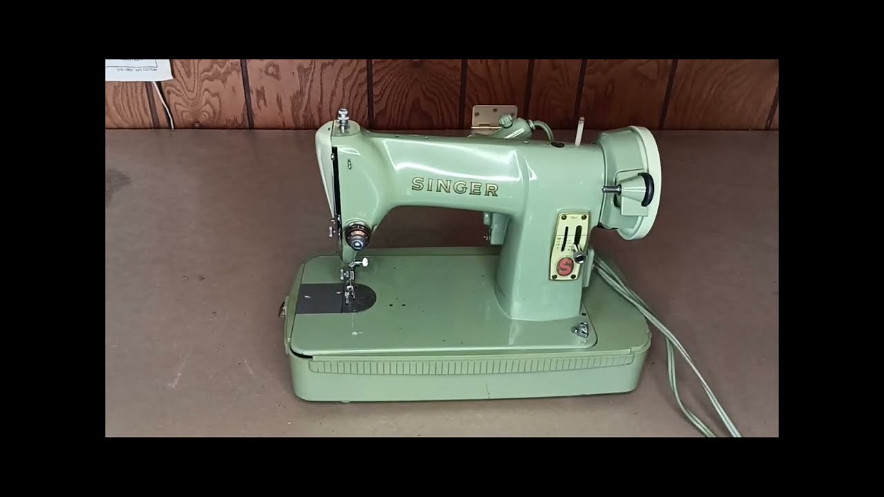 Singer Model 185. A 3/4 size Iron Horse