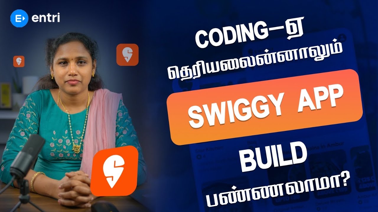 Swiggy Navbar Using Bootstrap | Build Swiggy App UI with Less Coding (Tamil)