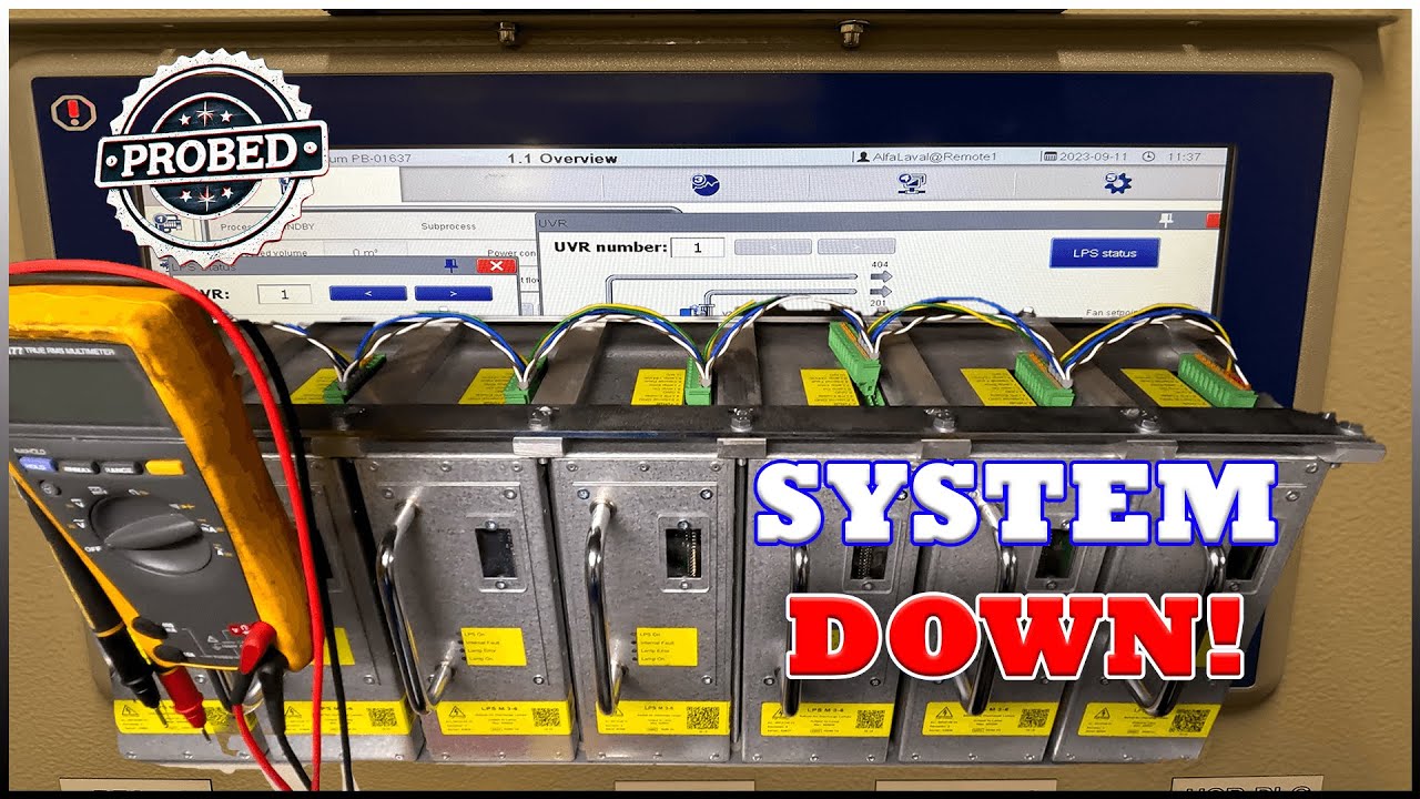 #Probed! BWTS UV Lamp Power Supply Fault | How We Fixed LPS Communication & UV Fail Alarms