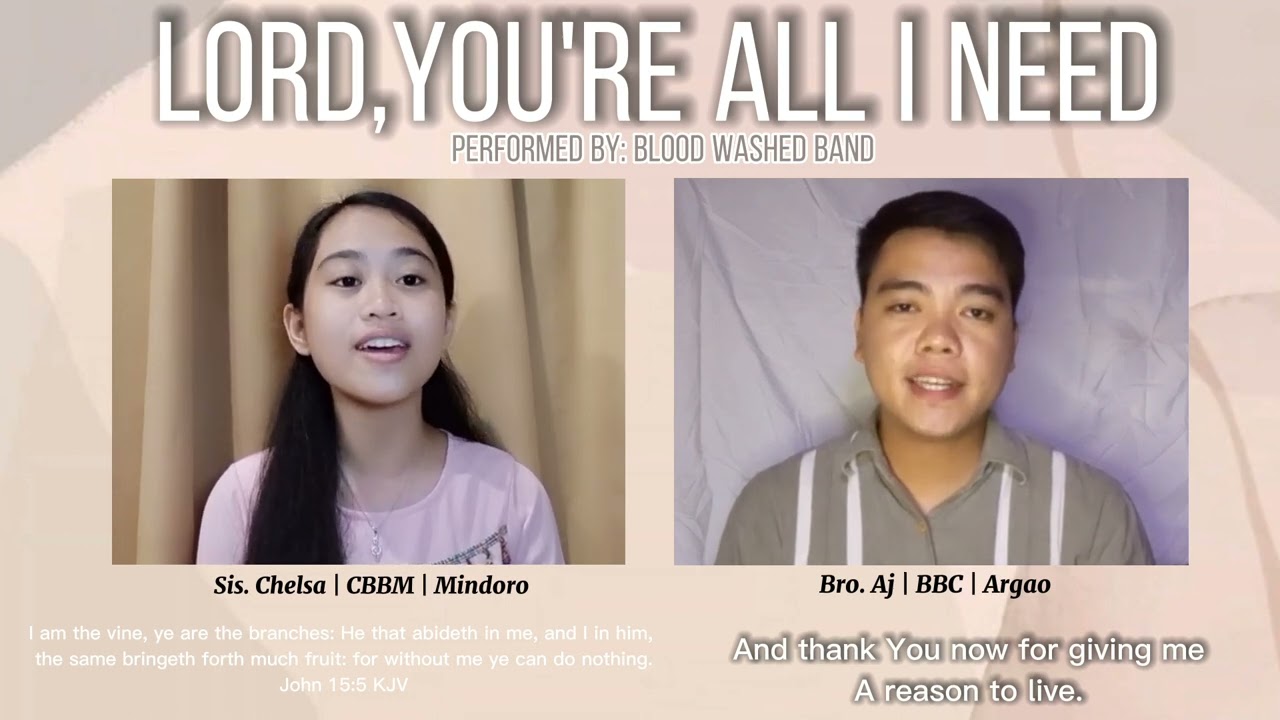 Lord,You're All I Need | Blood Washed Band | Duet