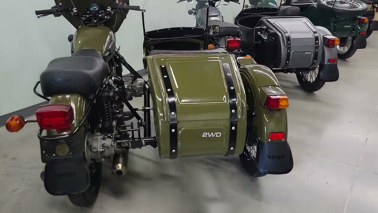 July 2025 Ural Sidecar Motorcycle PreOwned Sale $1500 off!