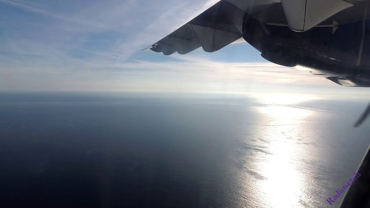 A flight from Jersey to Guernsey on Blueislands G-ISLH ATR42 - 22nd May 2019
