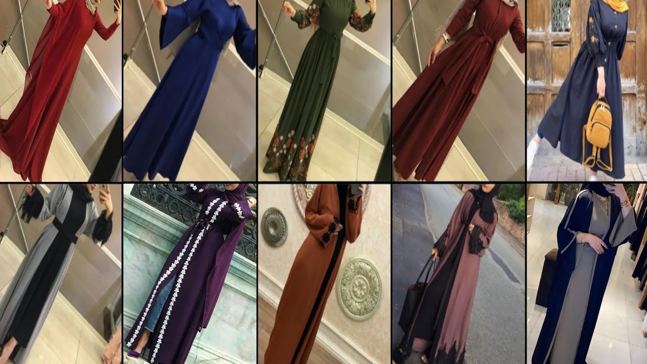 Abaya designs dubai / 2025 / Dubai / Black / new / borqa / borkha collection / trendy / shorts / eid