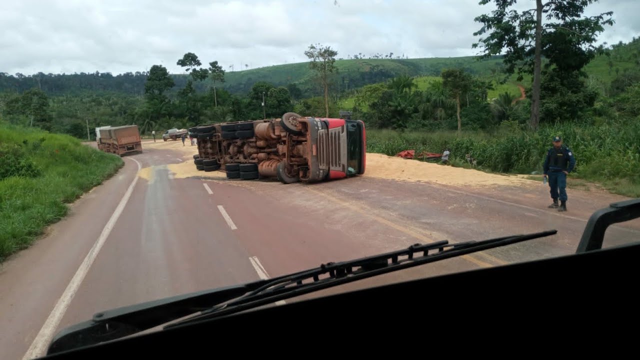 Um Pouco da BR163 Sentido o Miritituba e Seus Perigos!!!!!