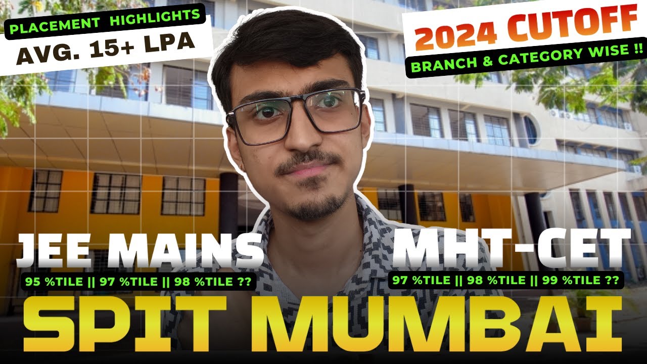 SPIT Mumbai Review | 15+ LPA Average Placement | Top Colleges in Maharashtra | MHT CET 2025 Cutoff