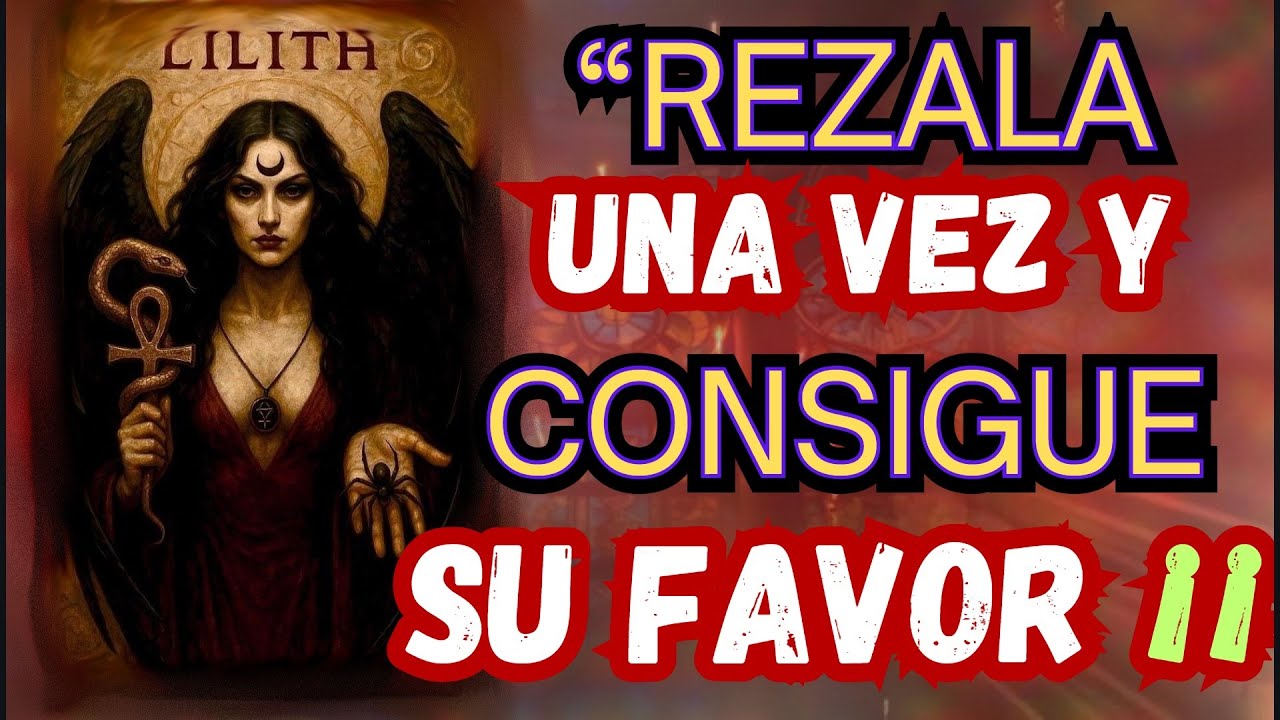 ɪɴᴠᴏᴄᴀᴄɪ&oacute;ɴ ᴅᴇ Ｌｉｌｉｔｈ ᴘᴀʀᴀ ᴘᴇᴅɪʀ ᴜɴ ꜰᴀᴠᴏʀ ᴇꜱᴘᴇᴄɪᴀʟ ⭐⭐⭐