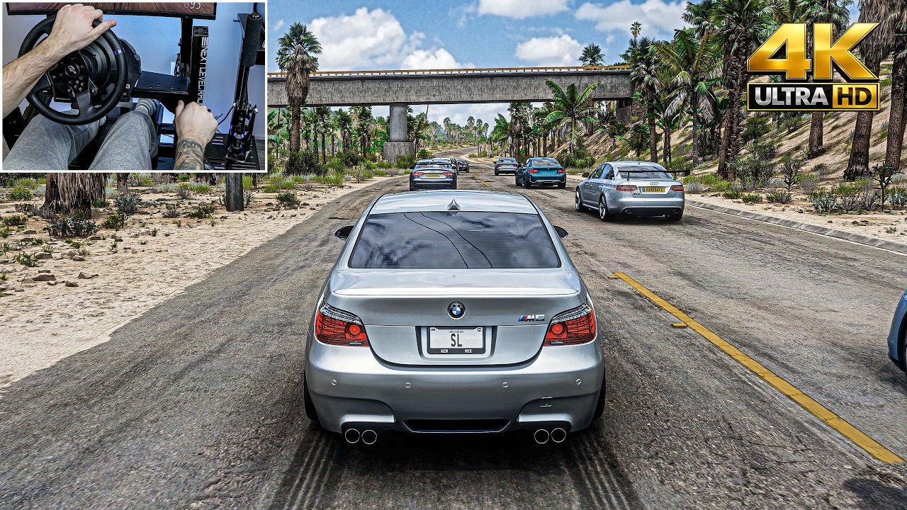 BMW M5 E60 vs Super Saloons - Forza Horizon 5 | Race for the Win