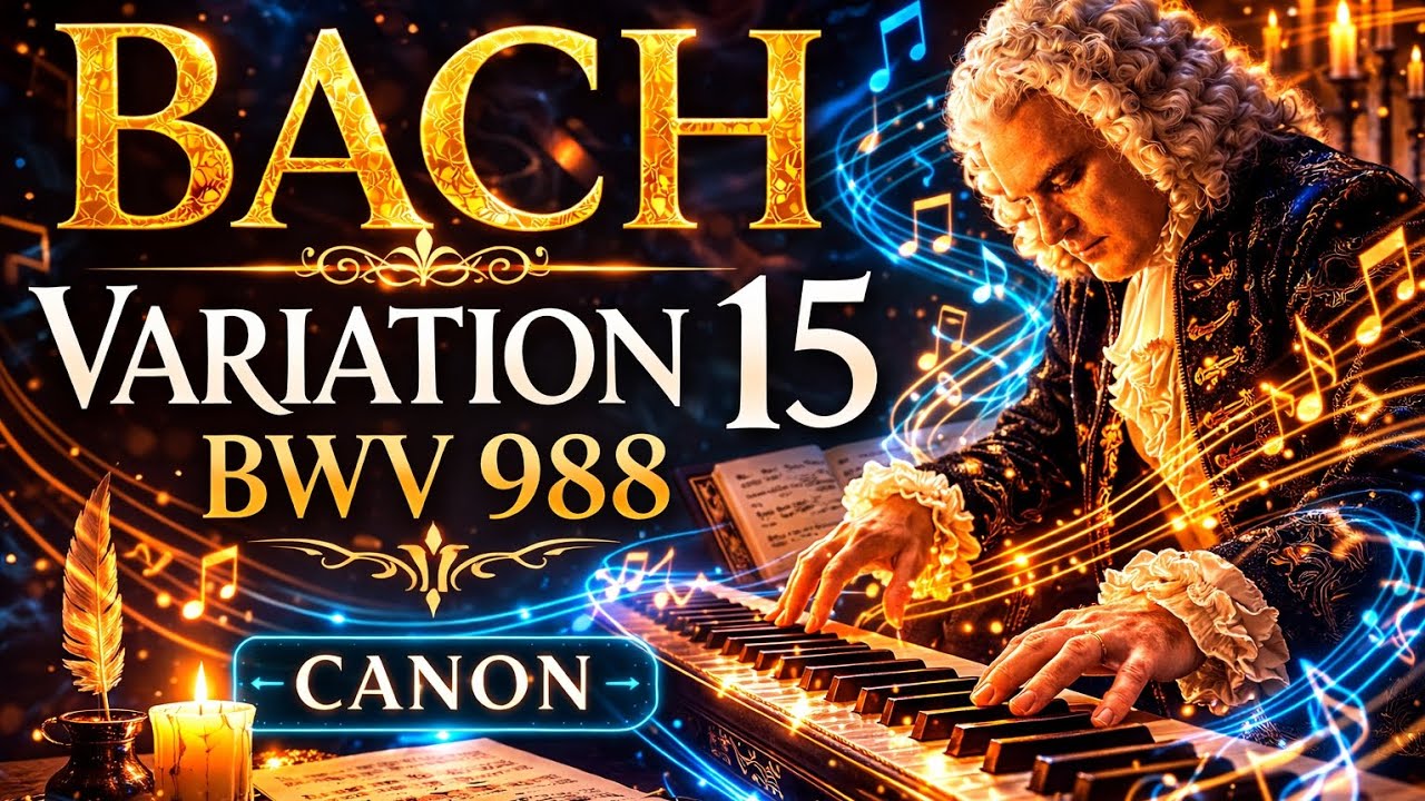 Bach — Variation 15 (Canon) BWV 988 | Goldberg Variations x EDM