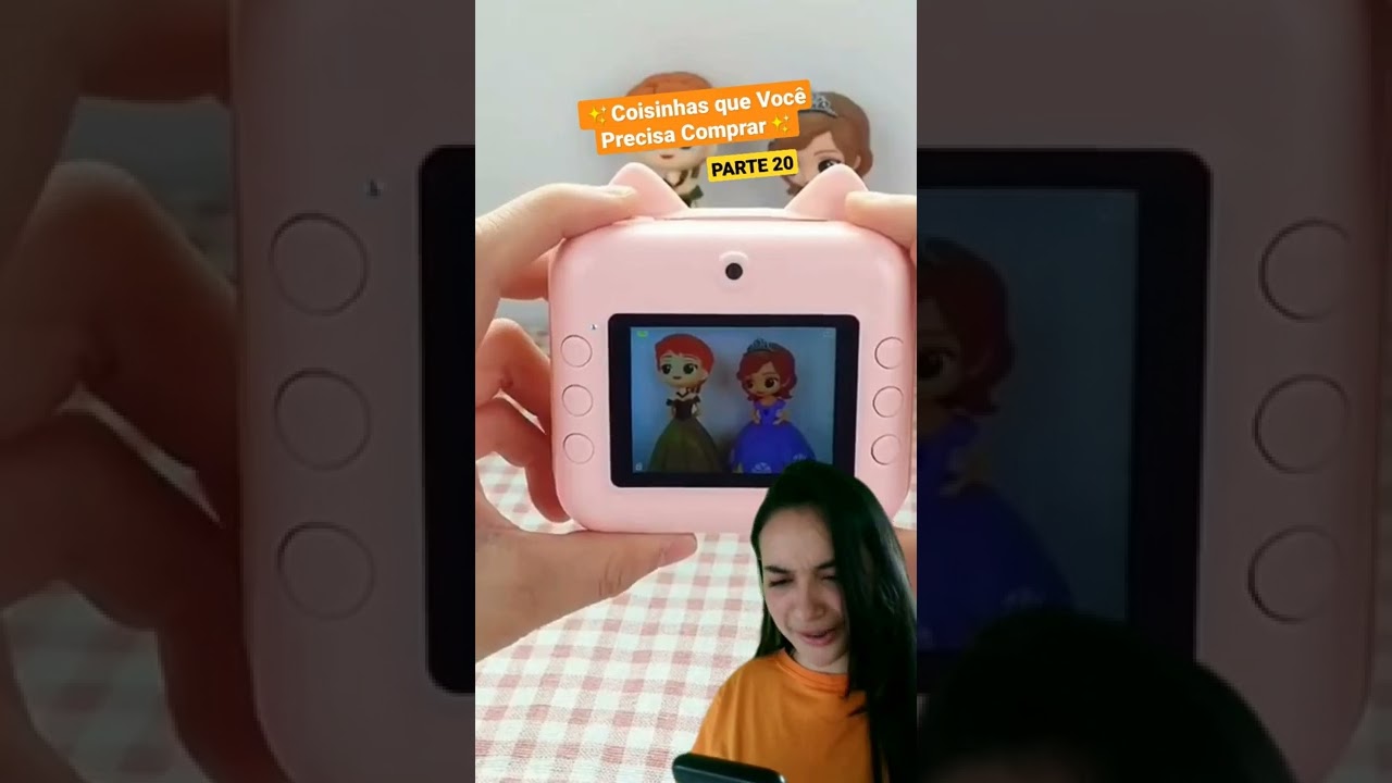 Mini C&acirc;mera Impressora