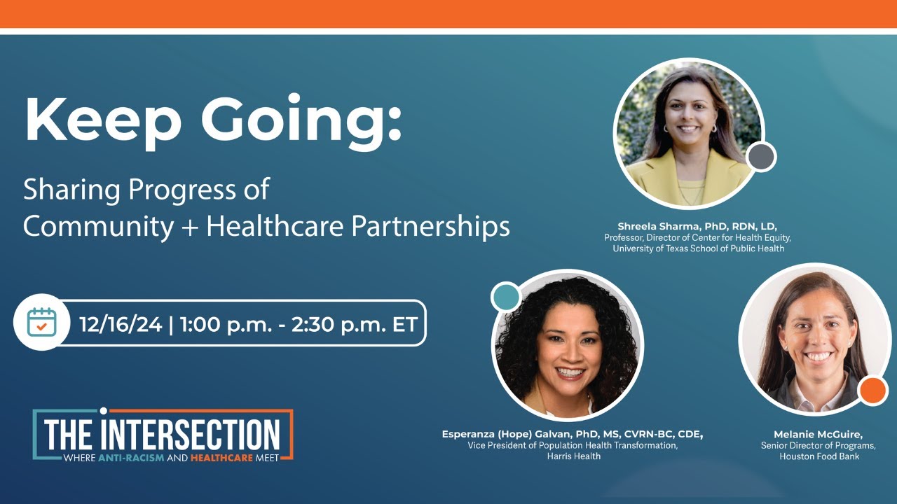 Keep Going: Sharing Progress of Community + Healthcare Partnerships