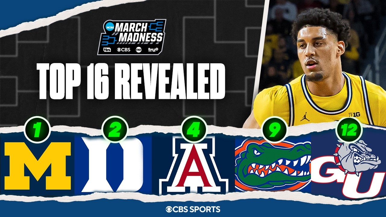 2026 NCAA Tournament Top 16 Reveal 🚨 | Full Show + Instant Reactions