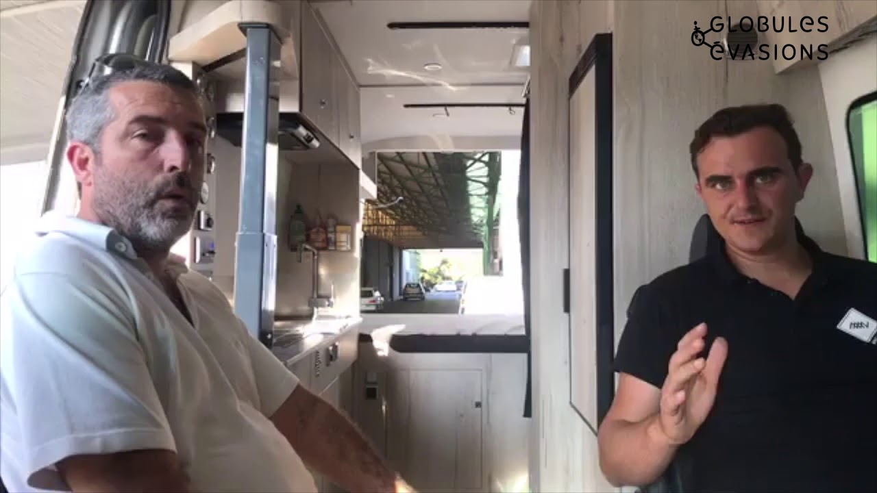 Sprintervan 4x4 aménagement PMR