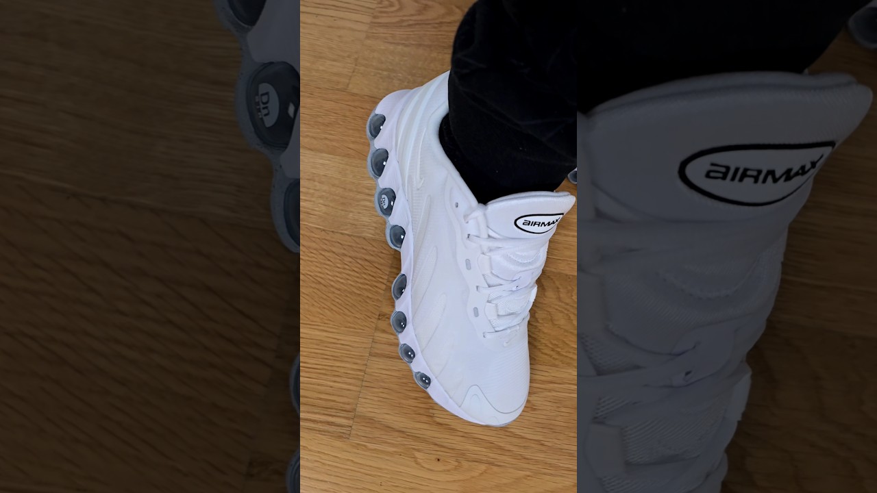 Nike Air Max DN8 White/White On Feet #nike #airmax #dn8 @nike