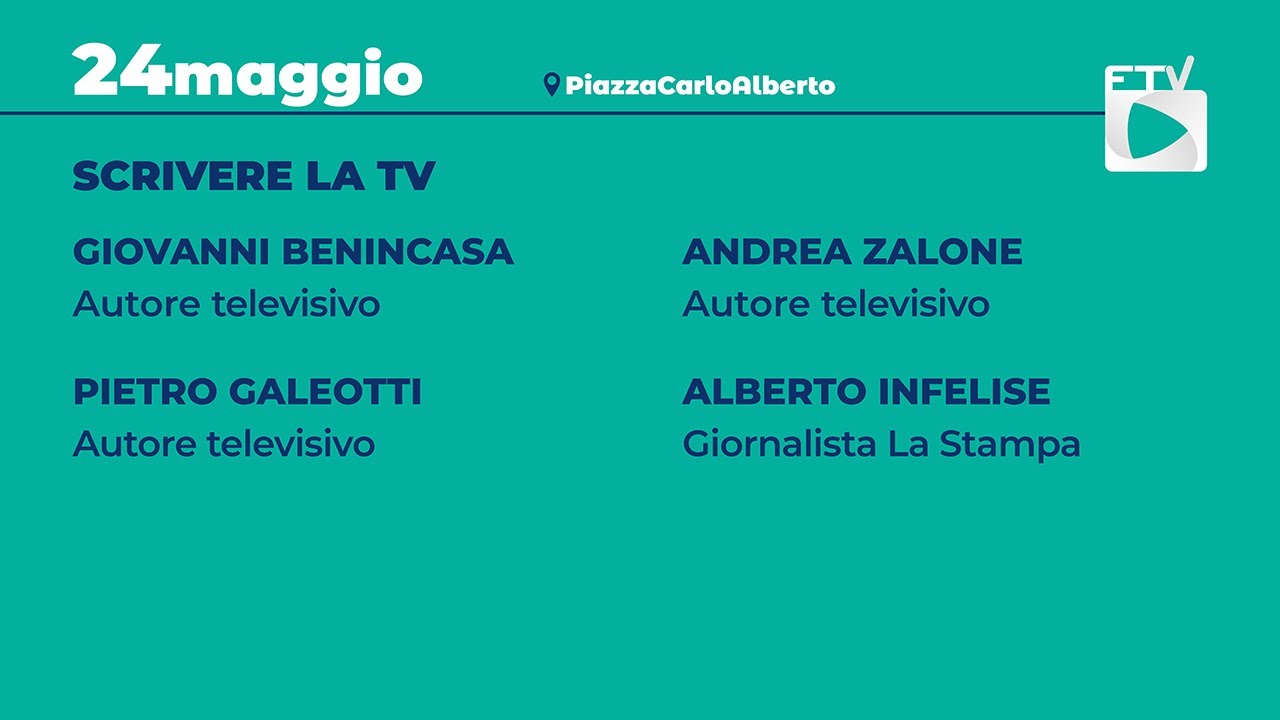 FTV25 - SCRIVERE LA TV