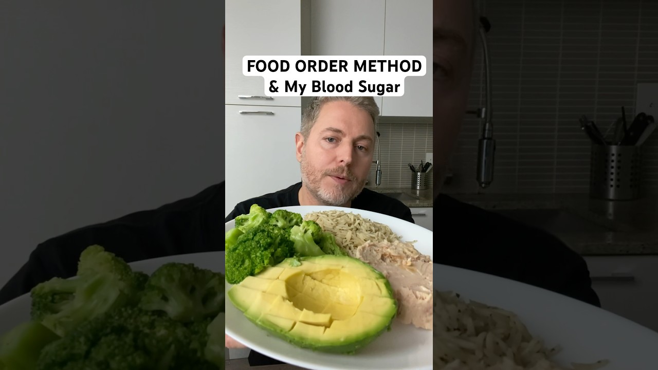 The food order method part two. #glucose #bloodsugar #insulinresistant1 #foodordermethod