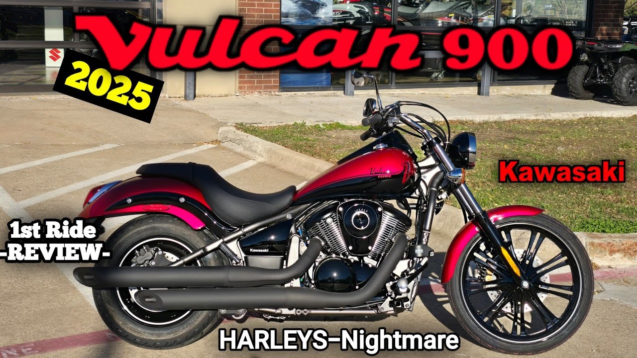 2025 Kawasaki Vulcan 900 Review & Ride | Harley Davidsons 'NIGHTMARE'