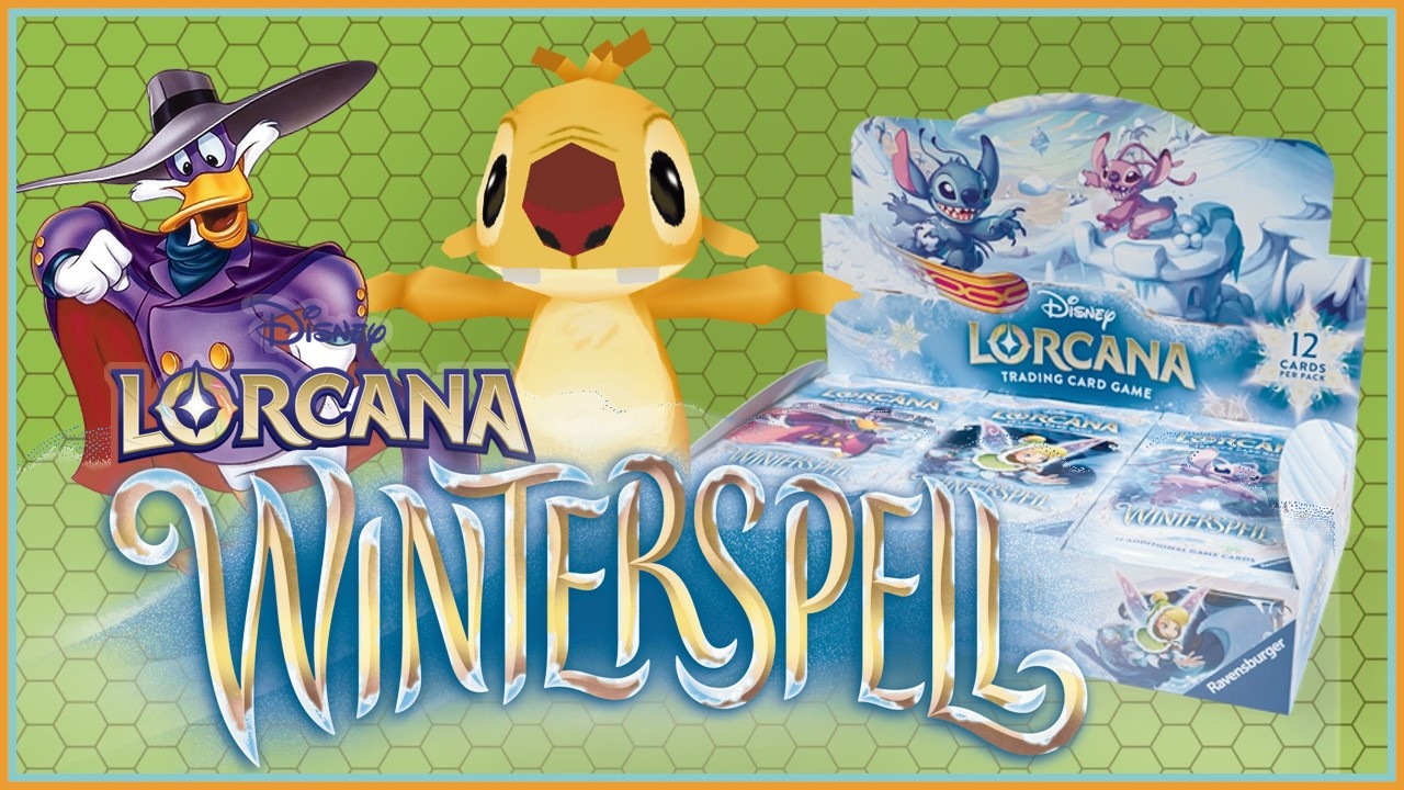 Opening  A Lorcana Winterspell Booster Box!