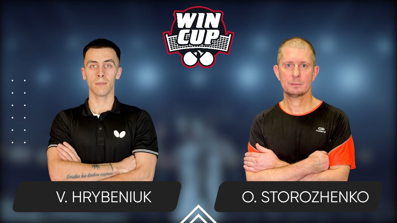 02:35 Volodymyr Hrybeniuk - Oleksandr Storozhenko 26.01.2026 WINCUP Advanced. TABLE 2