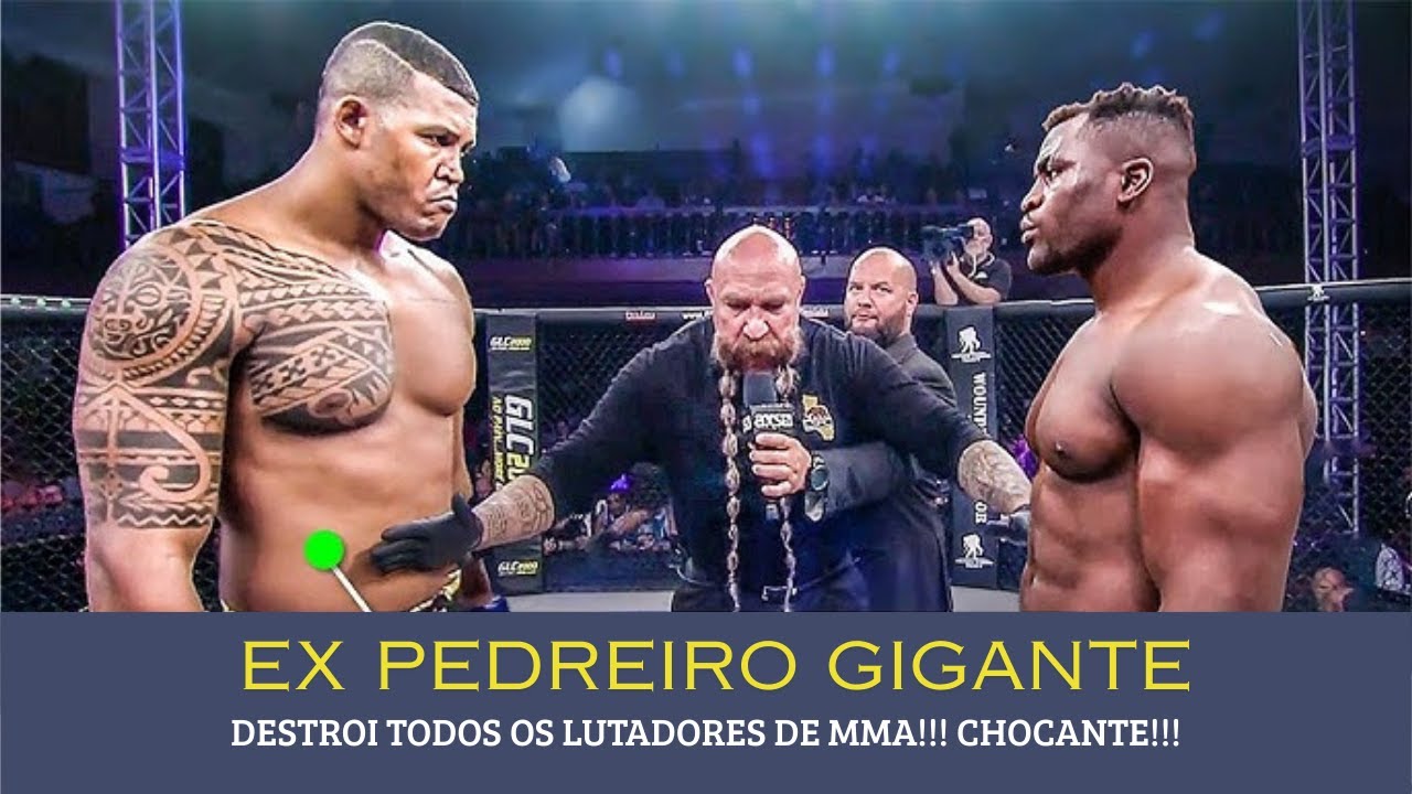 EX PEDREIRO E SEGURANÇA  GIGANTE  BATEU EM TODOS LUTADORES DE MMA! CHOCANTE!! RENAN FERREIRA