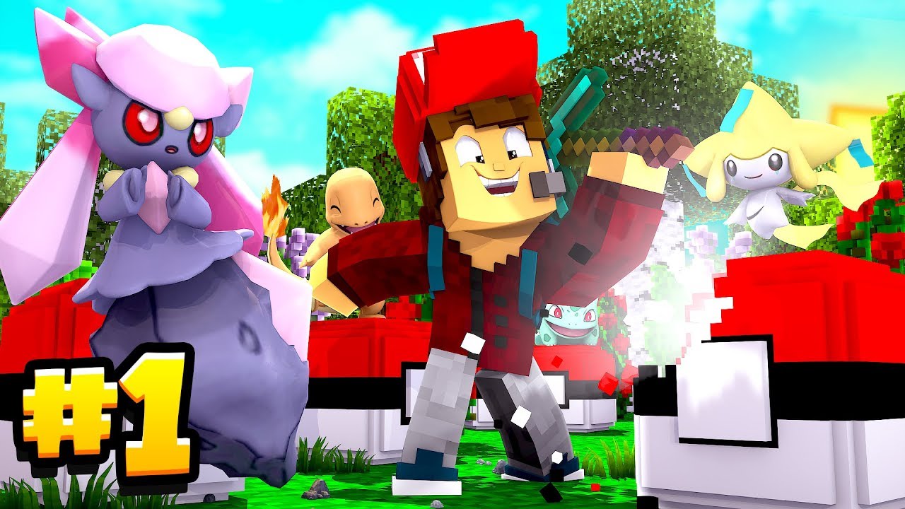 A SHINY DIANCIE! - Minecraft Pixelmon Lucky Block Mod Episode 1 - Shiny Showdown