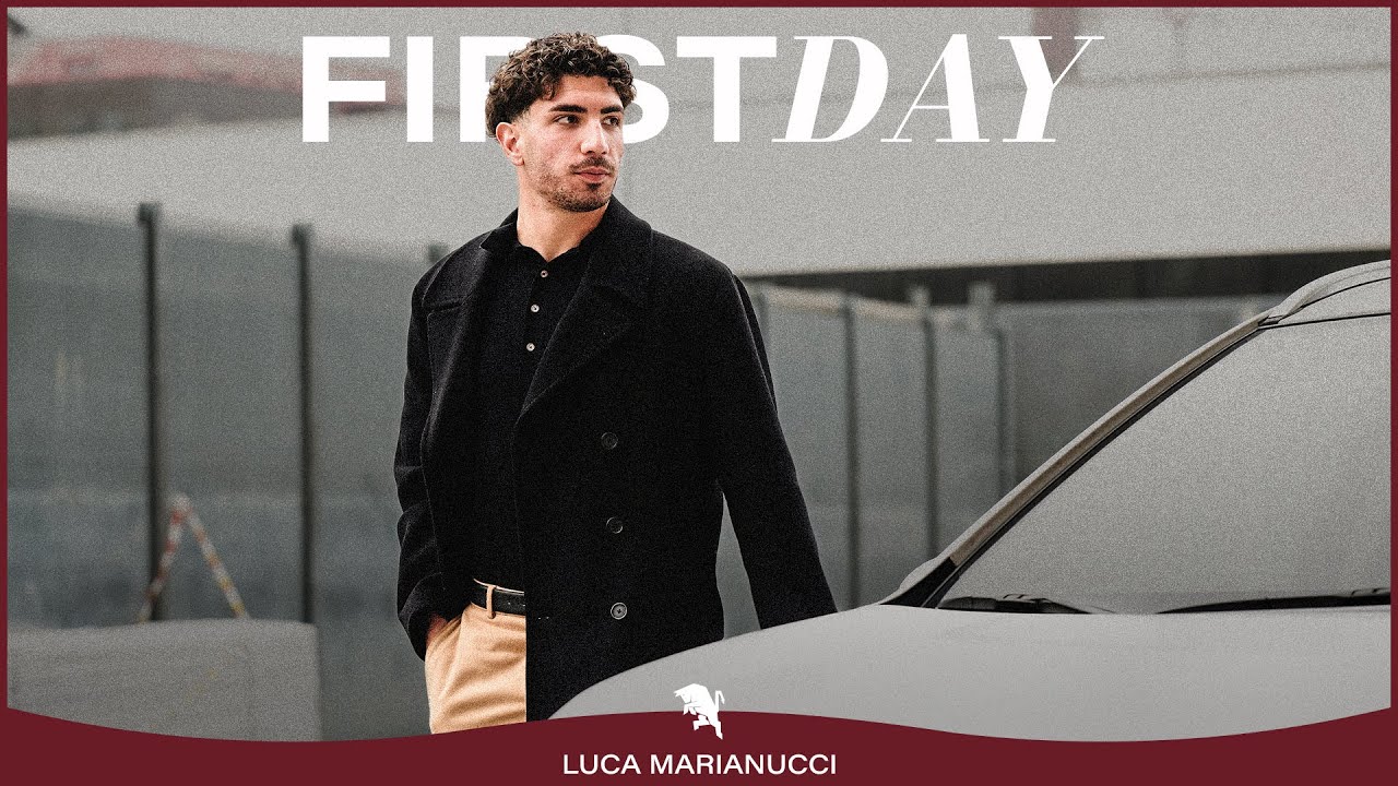 FIRST DAY | LUCA MARIANUCCI 👋
