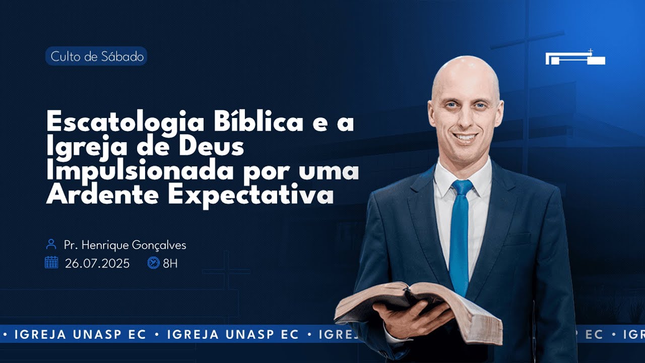 🔵 Escatologia Bíblica e a Igreja de Deus l Pr. Henrique Gonçalves
