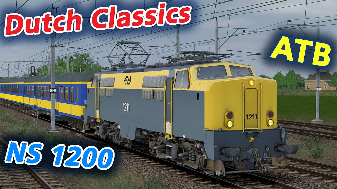 Train Simulator Classic 2024: Dutch Classic NS 1200 met ATB!