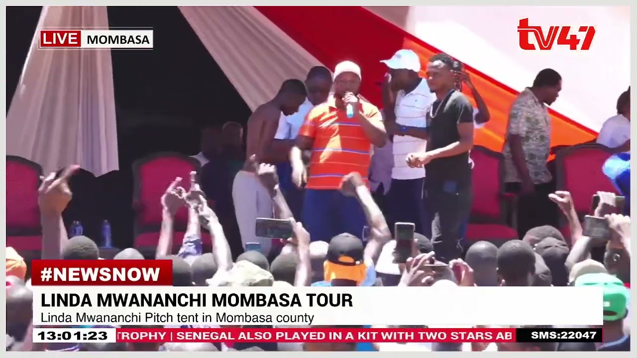 Linda Mwananchi Pitch tent in Mombasa county