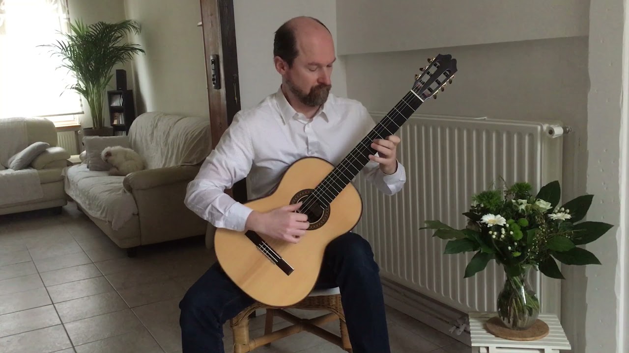 Siciliana from BWV1001 Sonata Nr.1 - J. S. Bach by Jan Depreter, guitar