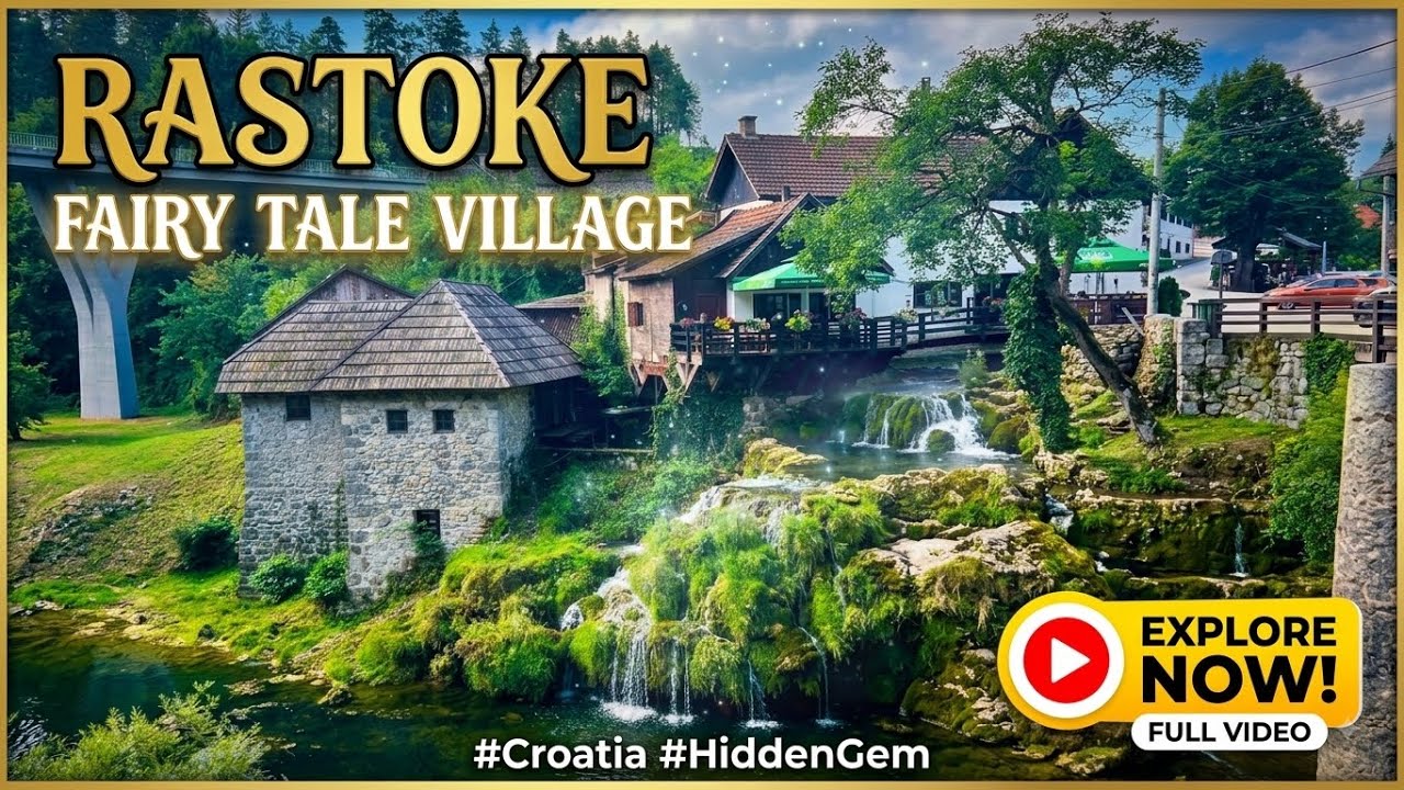 Croatia’s DISNEY Like Fairy Village - Rastoke 