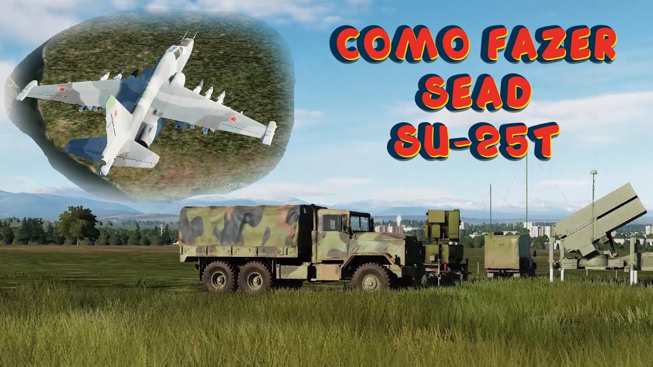 DCS - Tutorial SEAD para o SU-25T - Como destruir radares inimigos