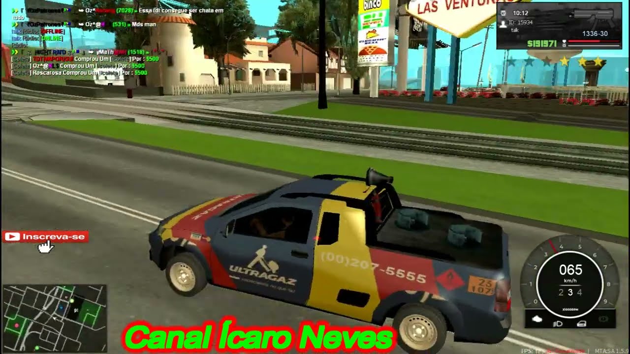 carro da ultragaz  Brasileiros vida de magnata  (mta freeroam)