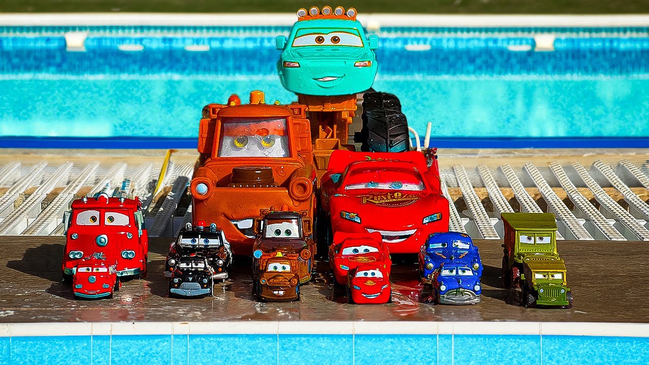 Disney Pixar Cars toys Review | Lightning McQueen, Finn McMissile, Mack, Doc Hudson,Cruz Ramirez