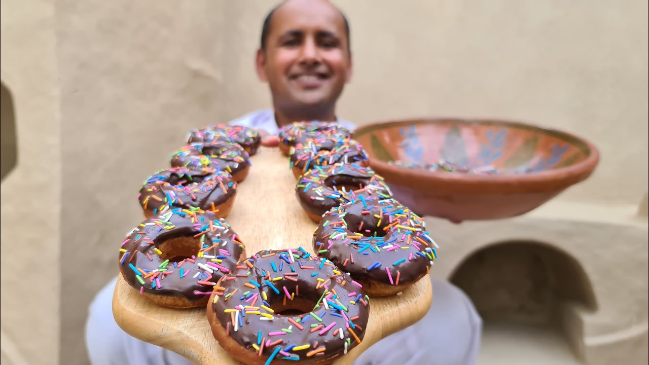 Donut Recipe Easy Homemade Doughnuts | Easy Tasty & Quick recipe by Mubashir Saddique | Village Food