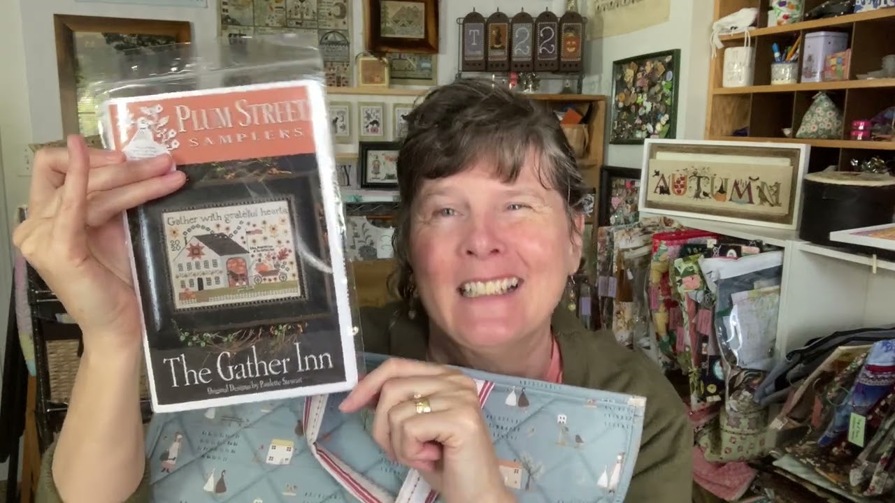 Flosstube #135--7 New Starts, 2 Finishes, 1 Retreat, and several WIPs