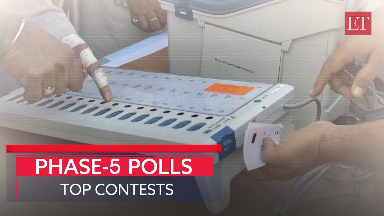 Lok Sabha Elections Phase 5:  Top names in fray