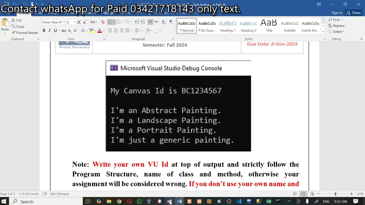 cs411 assignment 1 solution fall 2024 100% correct with code and complete guide