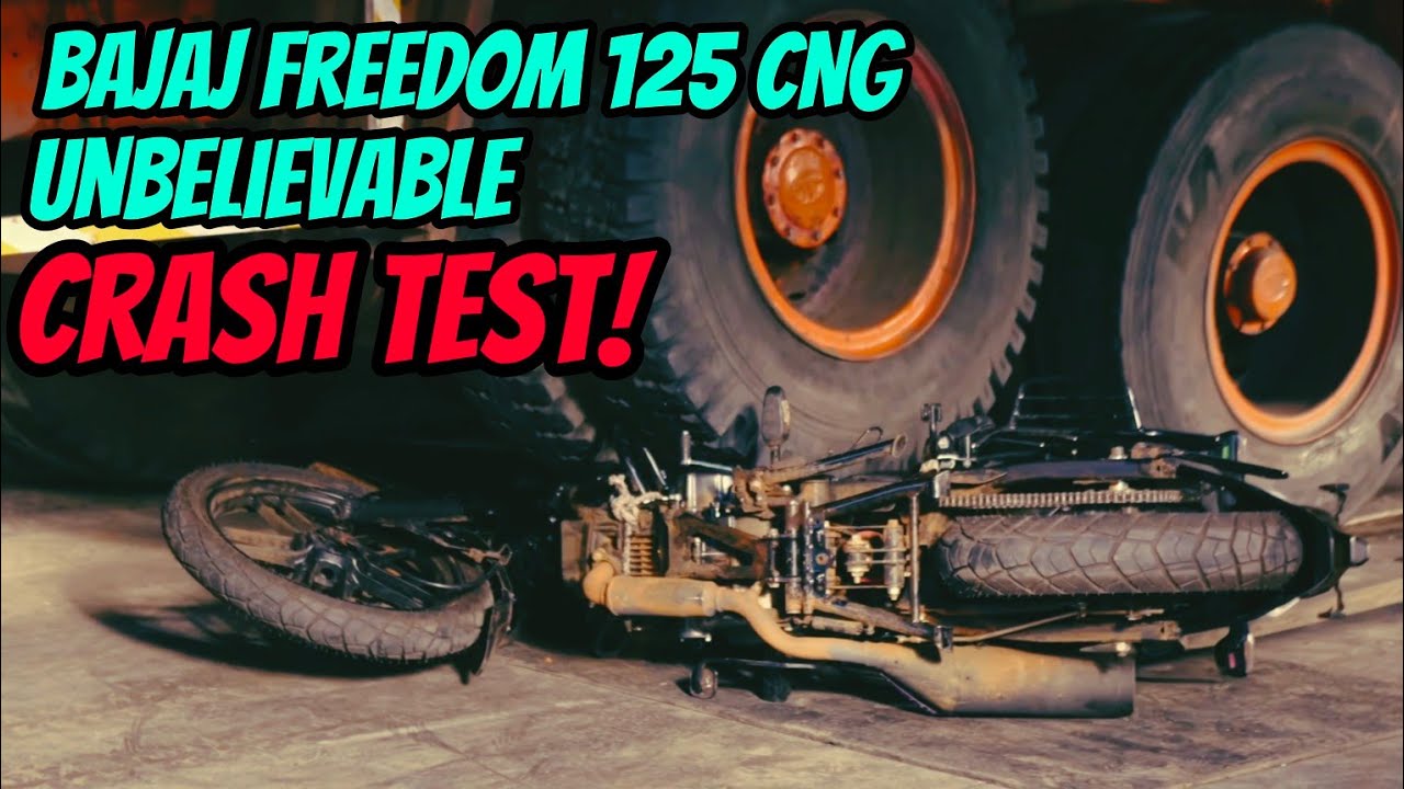 Bajaj Freedom 125 CNG: Unbelievable Crash Test!