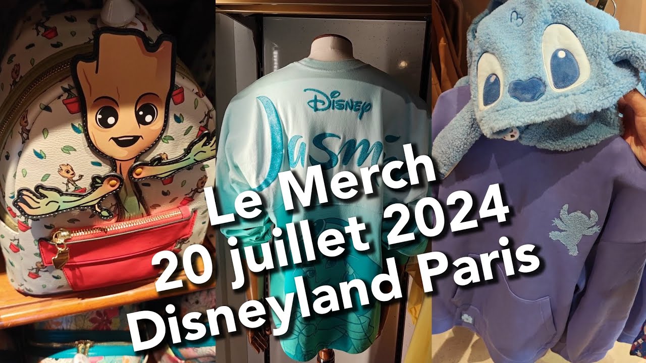 le plein de nouveautés Merch encore cette semaine à Disneyland Paris !