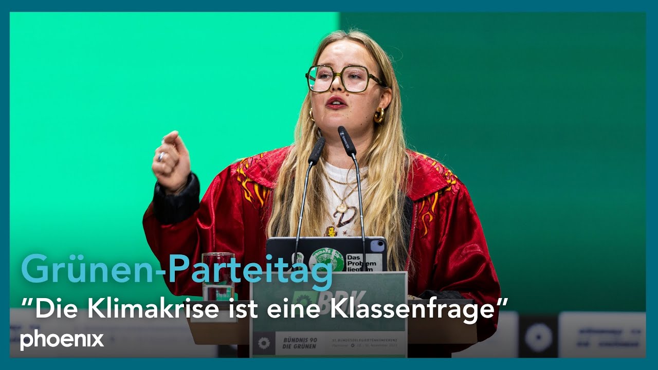 Parteitag: Rede der Bundessprecherin der Grünen Jugend Henriette Held | 29.11.25