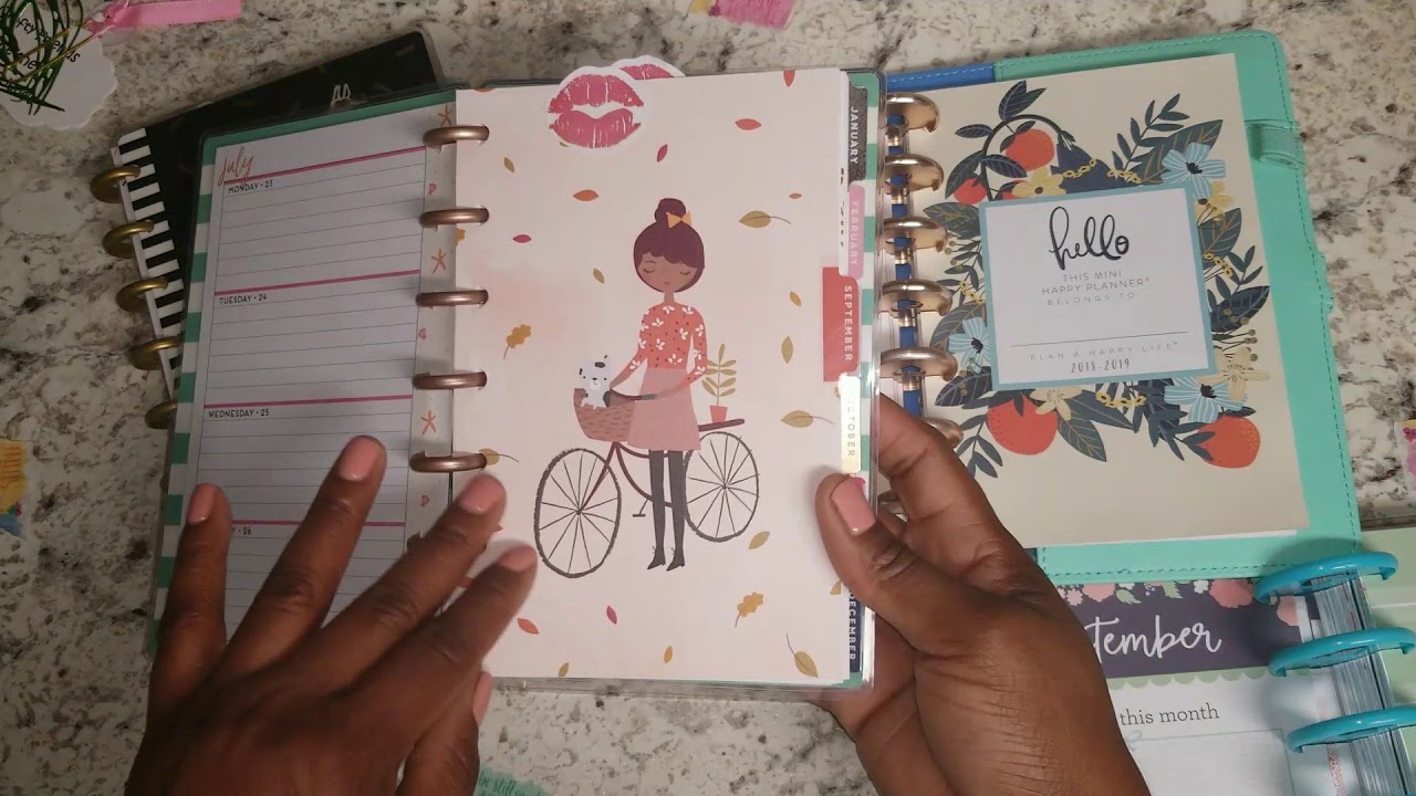 New 2018 Mini Happy Planner Setup - Part One