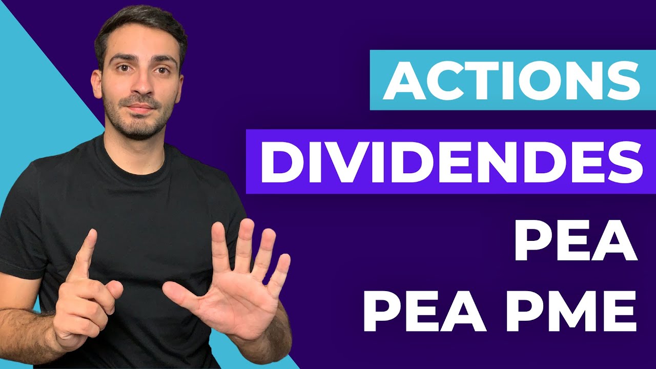 6 actions &agrave; dividendes &agrave; acheter avec un PEA / PEA PME (2021)