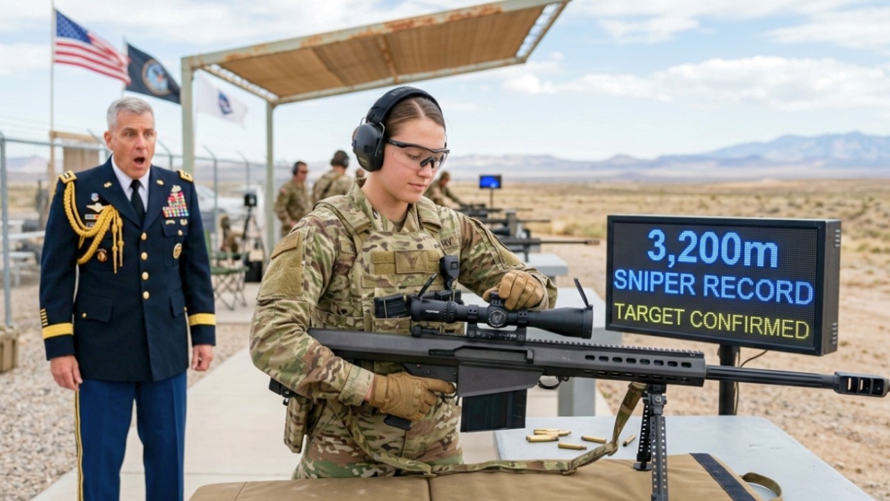 SEAL Commander Mocked Her Barrett .50 Skills—Then Learned She Held A 3,200m Sniper Record.