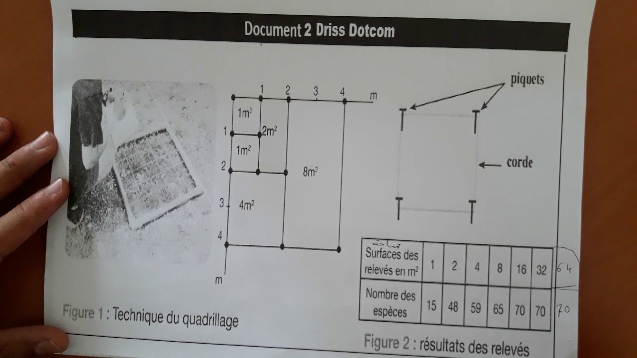La Sortie écologique  Sciences de la Vie et de la Terre (SVT) Tronc commun Science TSC BIOF Partie 2