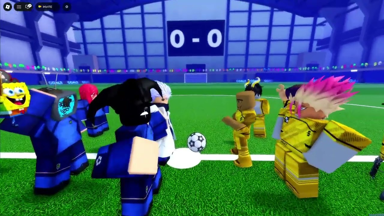 BLUE LOCK RİVALS FUTBOL OYUNU (RAKİPLERİ EZİP GEÇTİK İLK MAÇ HARİÇ)