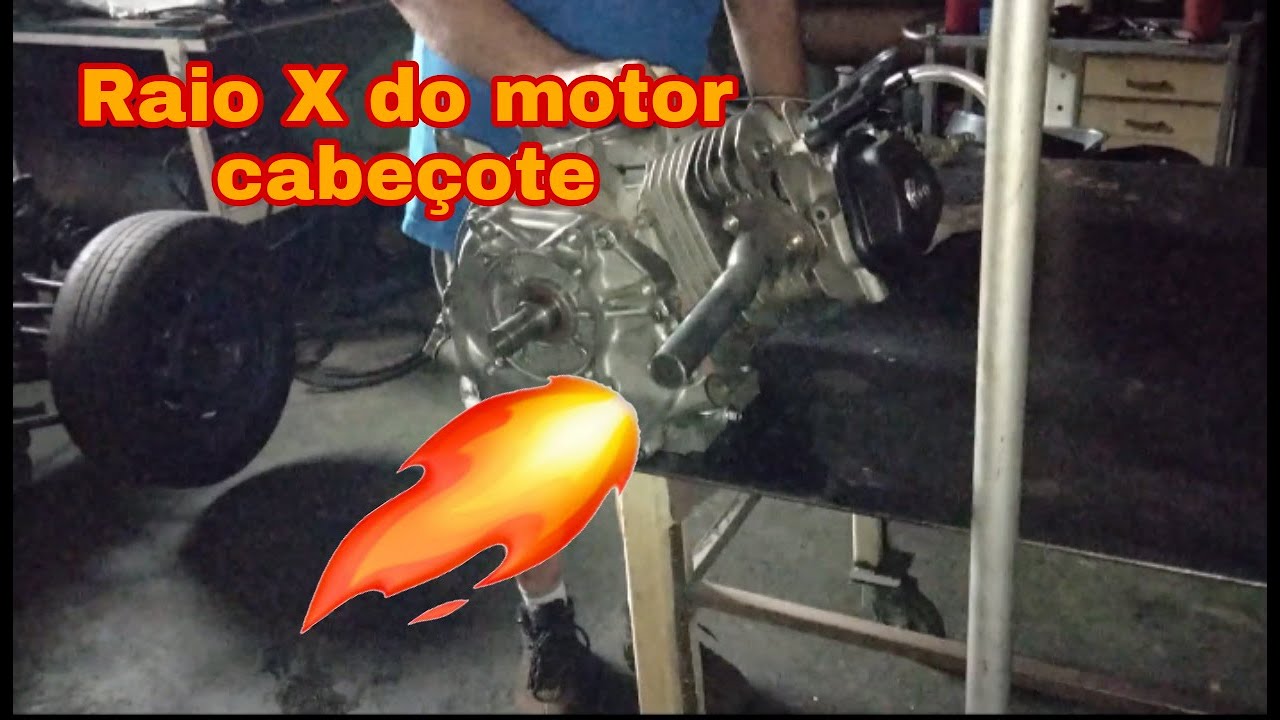 RX DO CABEÇOTE  e funcionamento do motor estacionario 13 hp