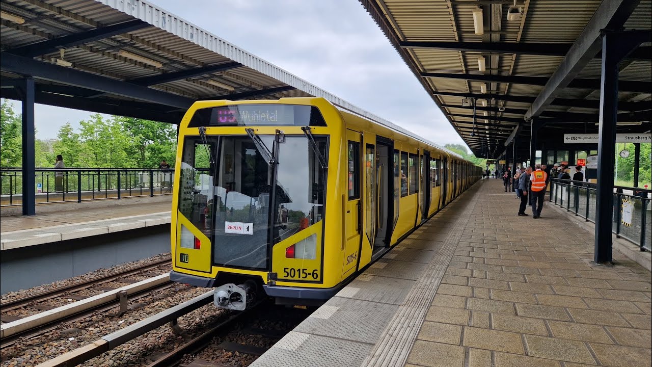 U-Bahn Berlin | Mitfahrt in der U5 von Wuhletal bis Hauptbahnhof im H97 5015-4