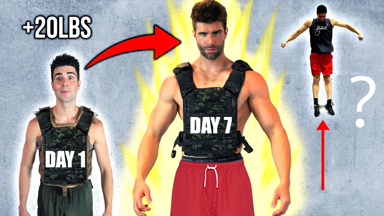 I Wore A Weight Vest For An Entire Week Straight...
